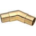 Lavi Industries Lavi Industries, Flush Angle Fitting, 135 Degree, for 1.5" Tubing, Polished Brass 00-730/1H